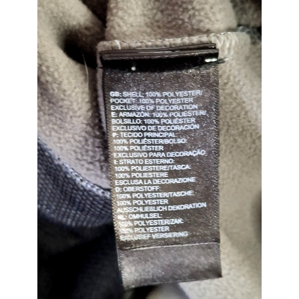 The North Face Essential Jacket Men's 2XL Black Spellout Hooded - Picture 5 of 11